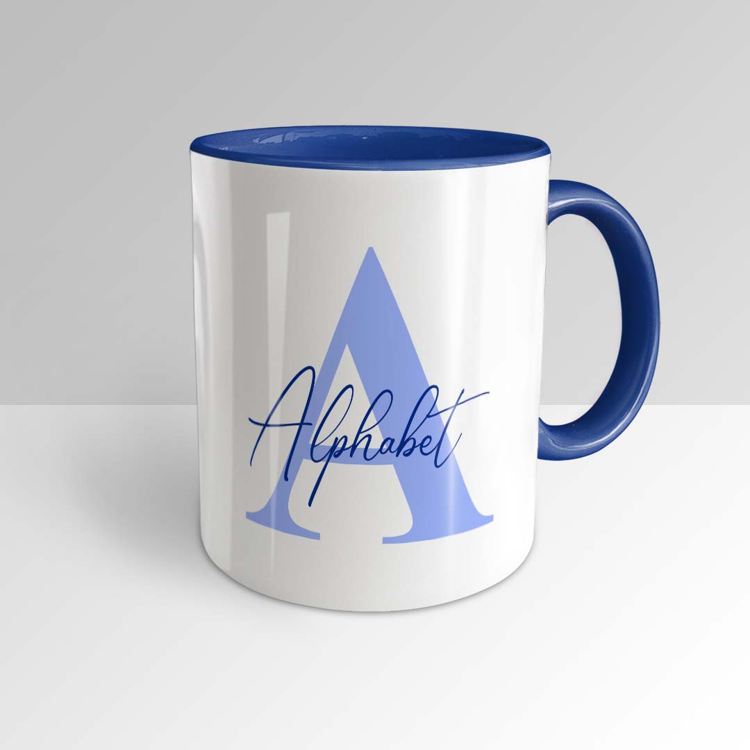 Alphabet Initial Name Mug