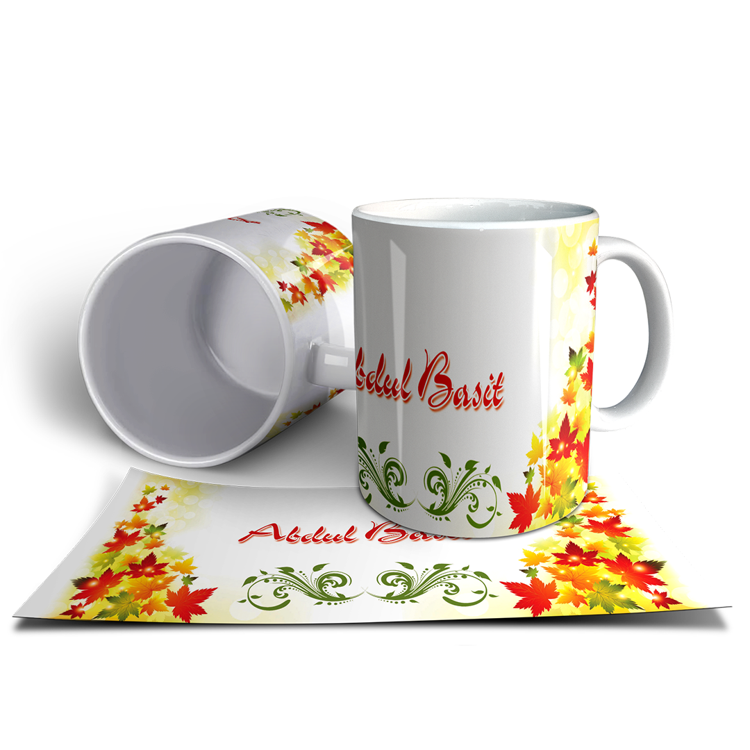 Personalized Autumn-Themed Mug