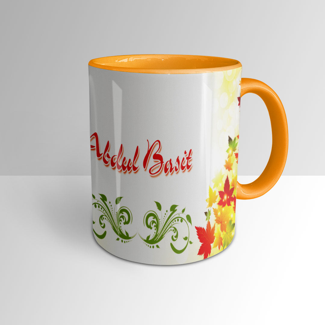Personalized Autumn-Themed Mug