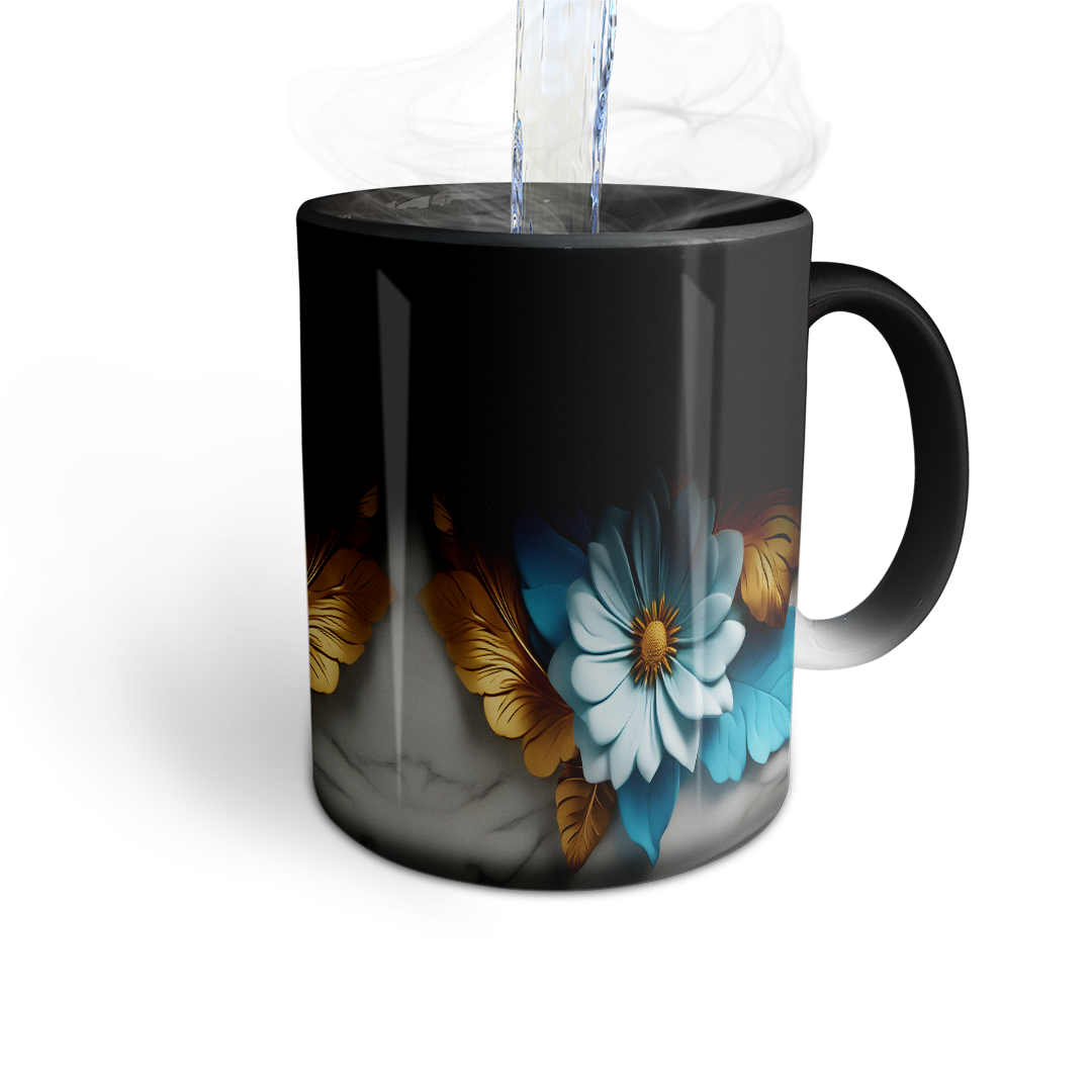 Bouquet Flowers Art Mug