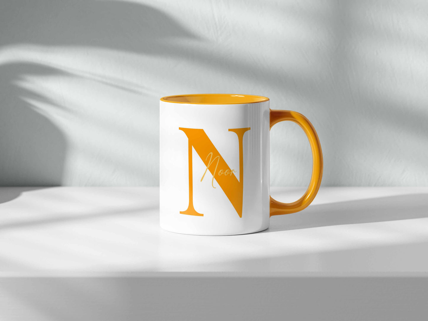 Alphabet Initial Name Mug
