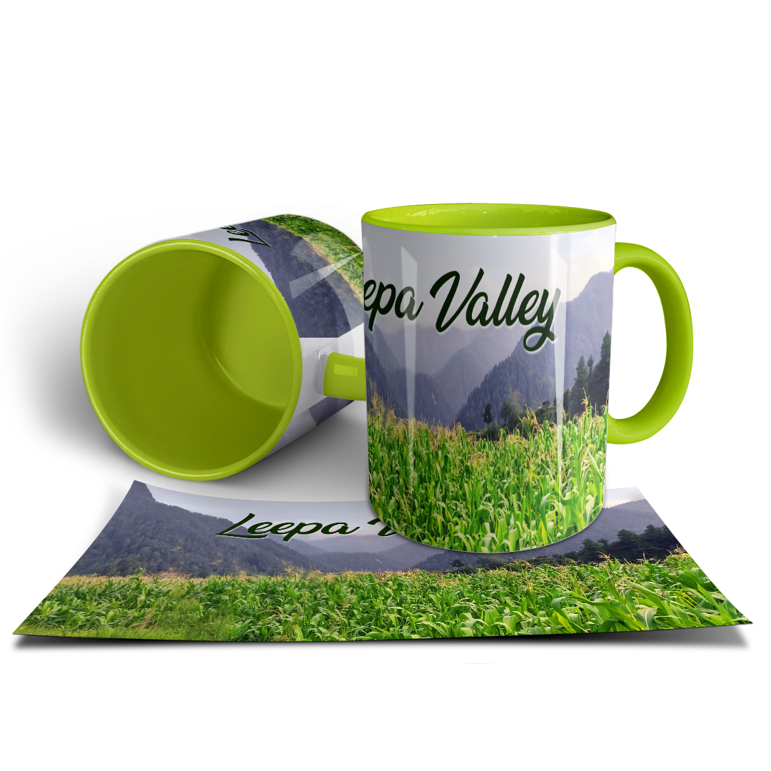Leepa Valley - Azad Kashmir – Scenic Travel Mug (with Location QR)
