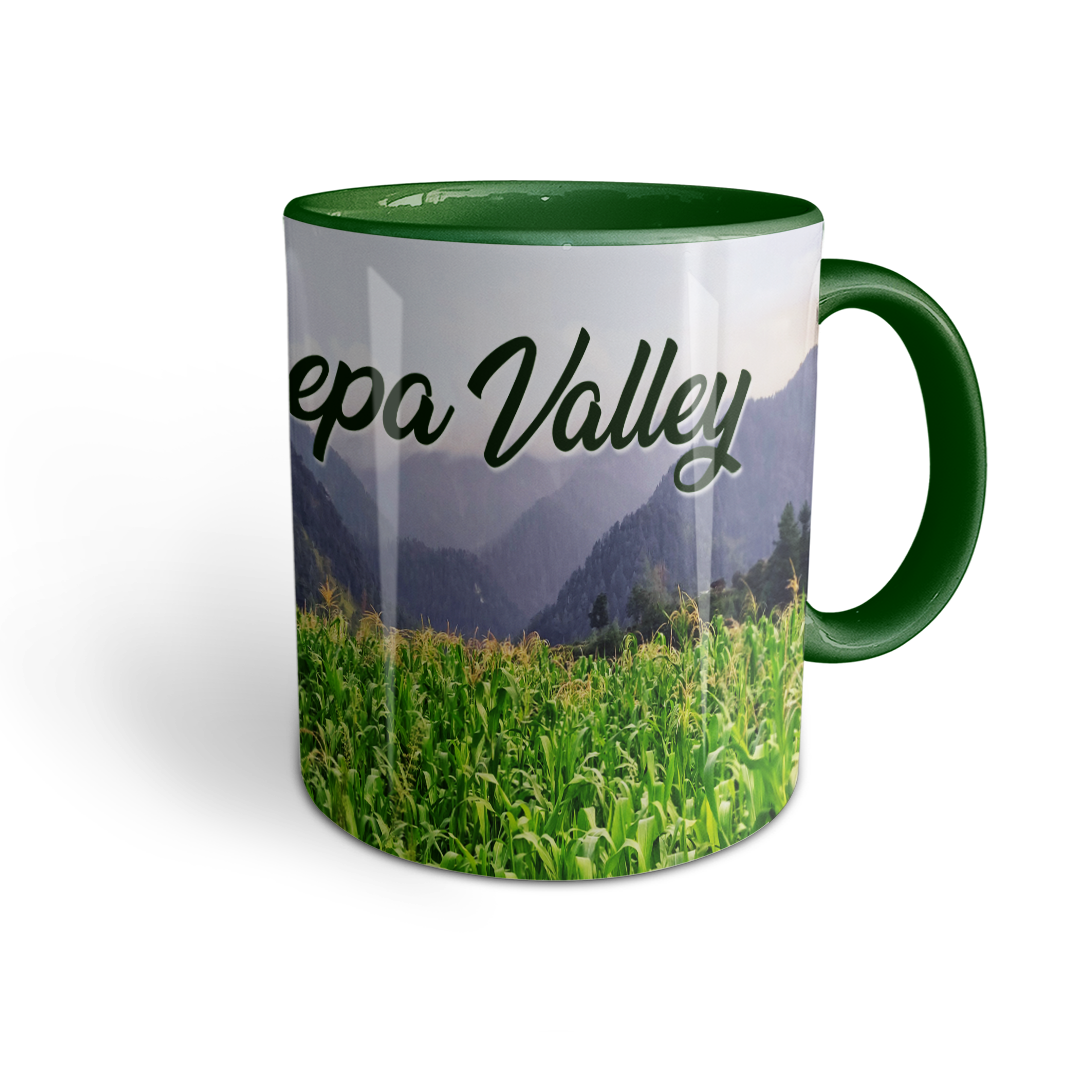 Leepa Valley - Azad Kashmir – Scenic Travel Mug (with Location QR)