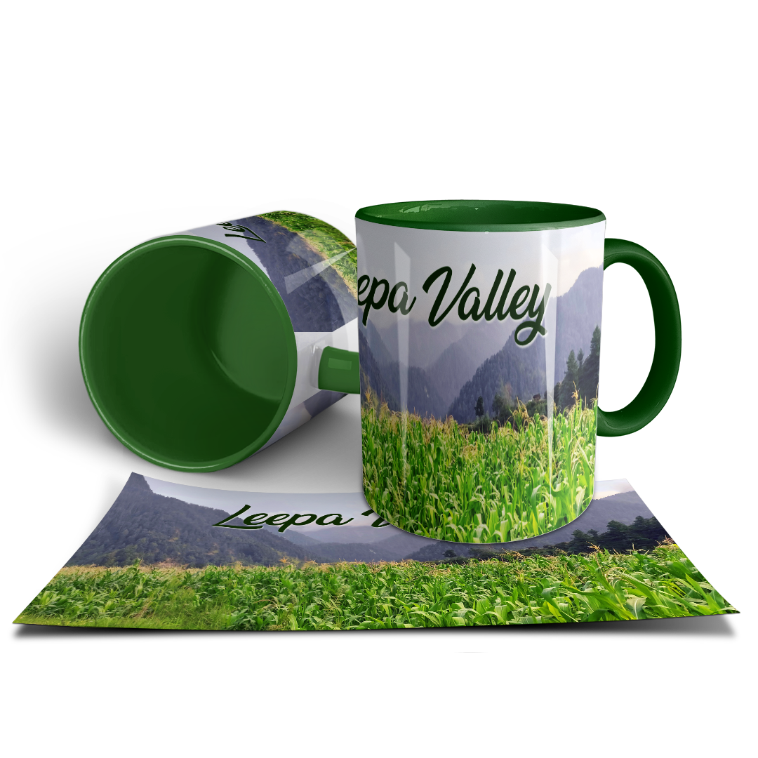 Leepa Valley - Azad Kashmir – Scenic Travel Mug (with Location QR)