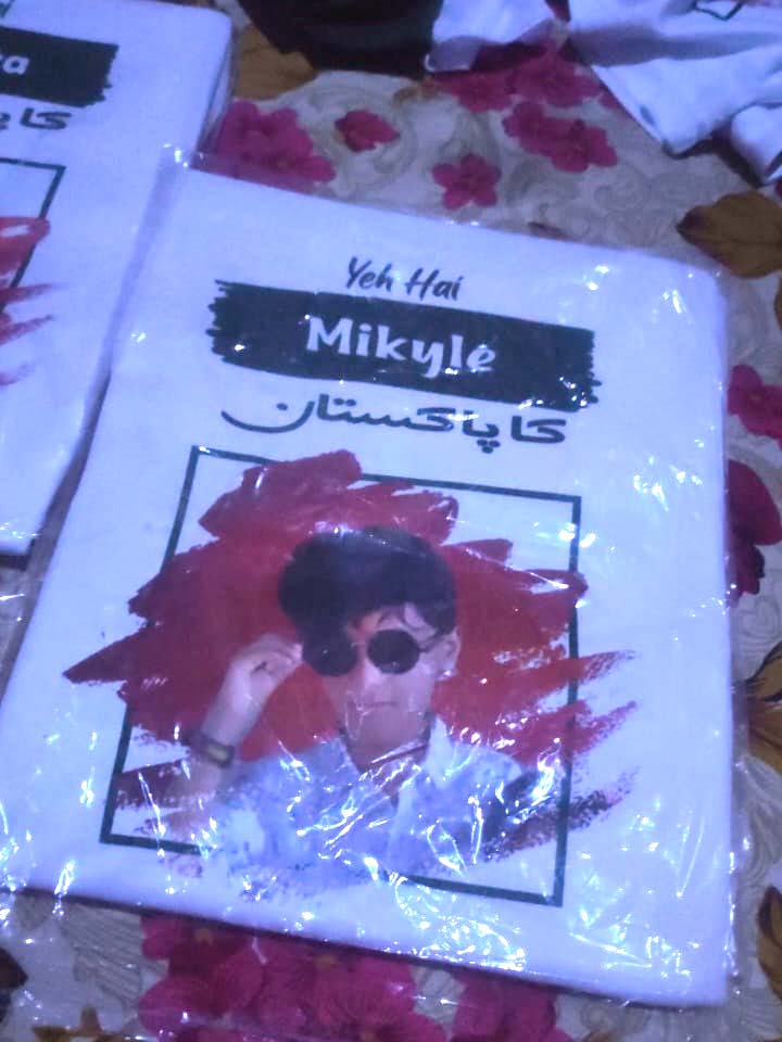 Descriptive Image of 14 August T-Shirt (Design 01-B) Name + Photo