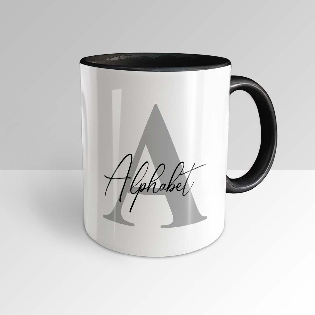 Alphabet Initial Name Mug