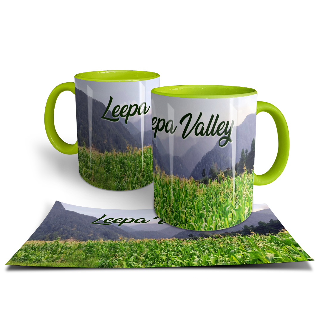 Leepa Valley - Azad Kashmir – Scenic Travel Mug (with Location QR)